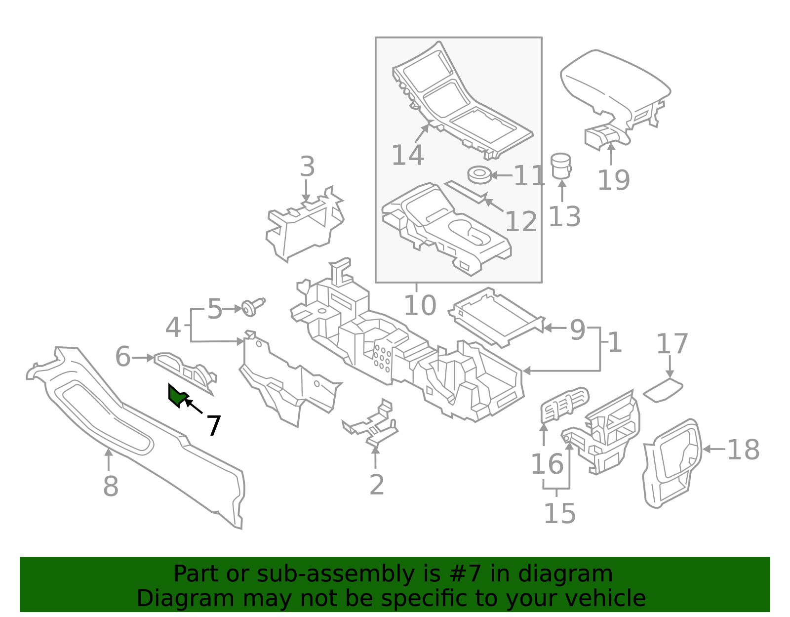 Extension Panel Cap - Ford (GD9Z-5404752-AB)