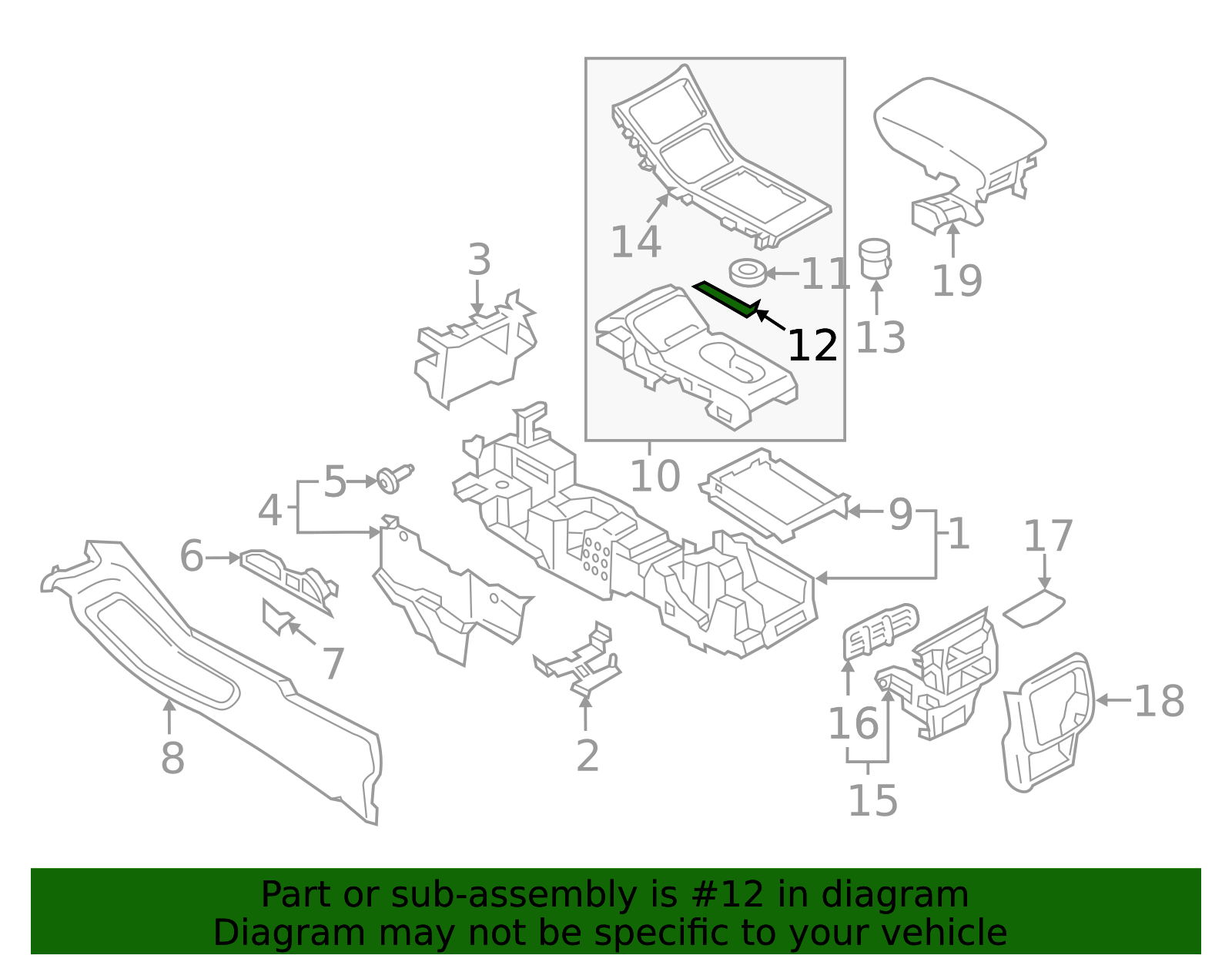 Trim Molding - Ford (GD9Z-5413562-BA)