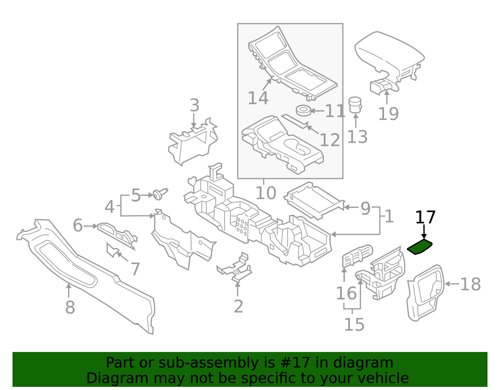 Mat - Ford (GD9Z-5413586-AA)