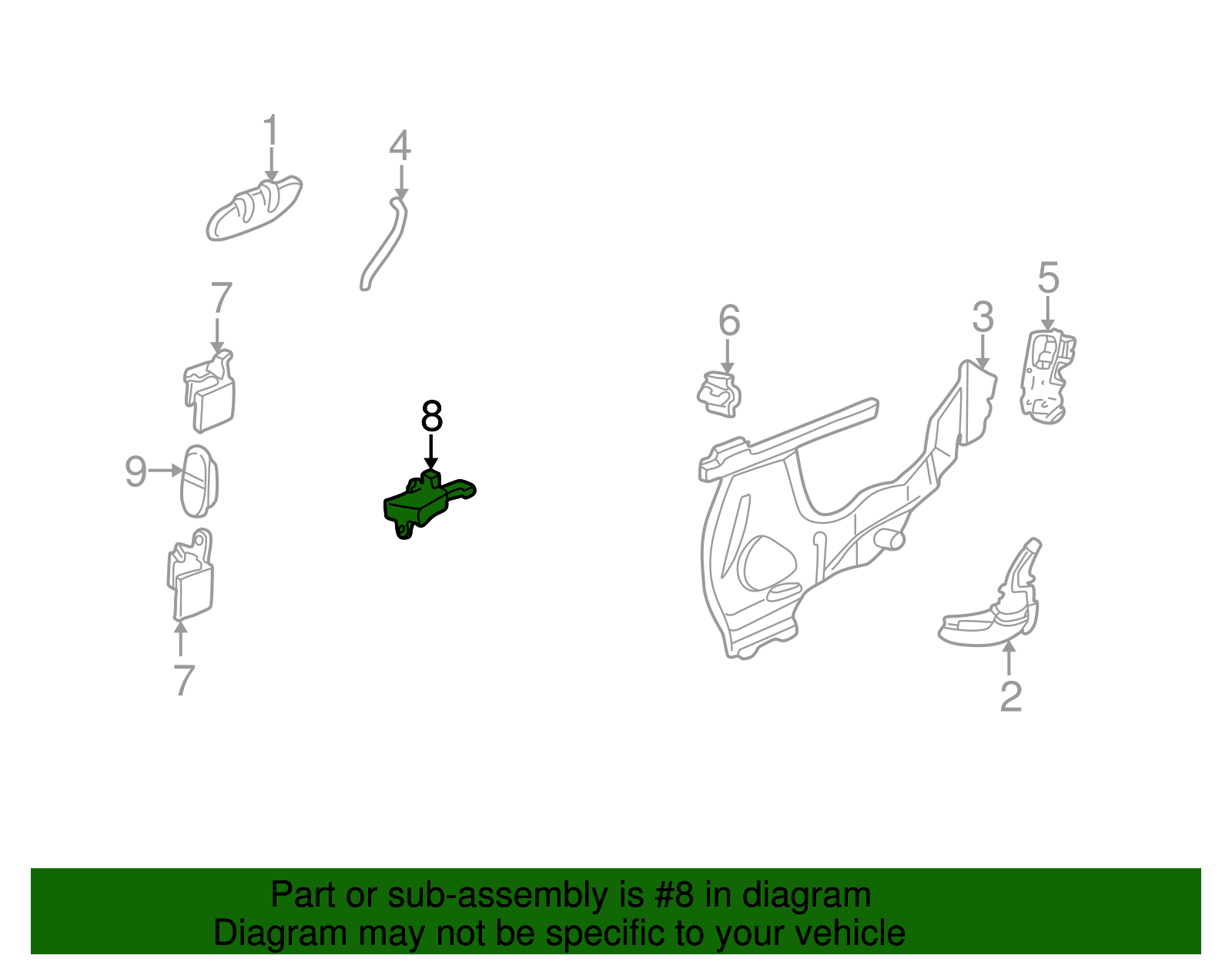 Door Check - GM (25694655)