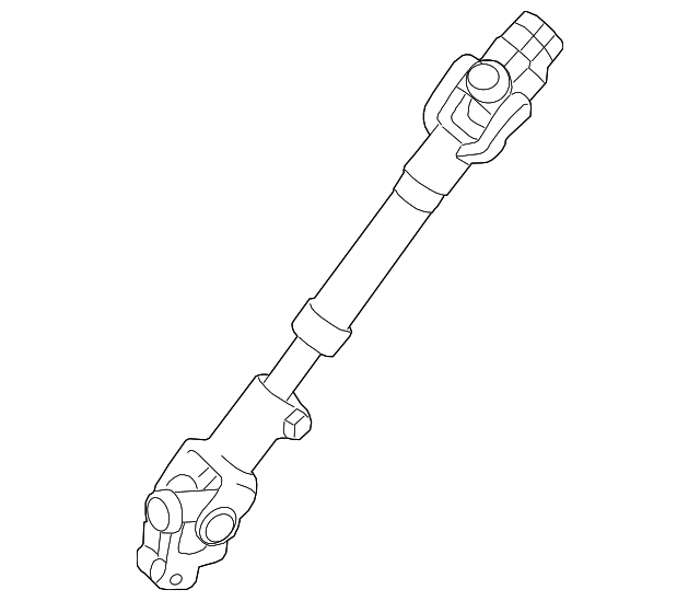 56400-2H000 - Steering Shaft - 2007-2011 Hyundai Elantra | World OEM ...