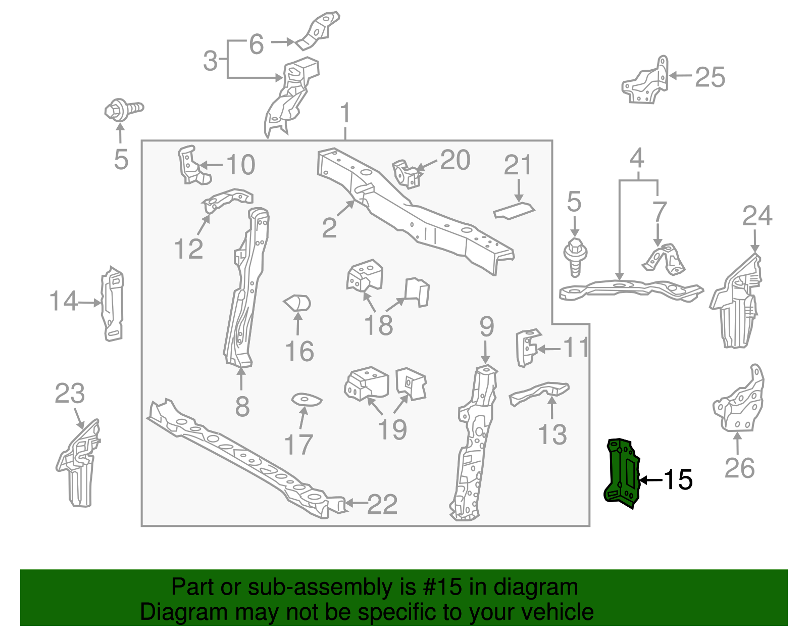 Mount Plate - Scion (53188-12030)
