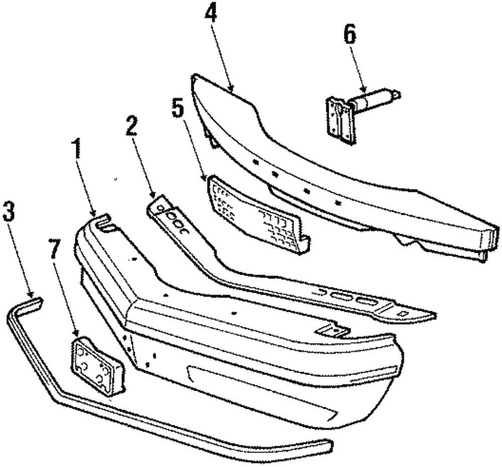 Reinforcement - Ford (E7SZ-17757-B)