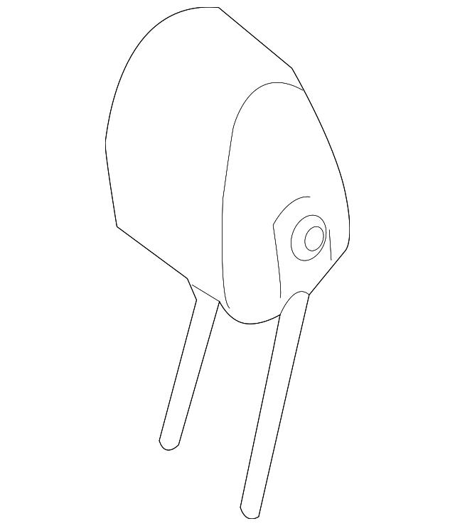 213-970-39-50-9D88 - Headrest 2017-2020 Mercedes-Benz | Mercedes 