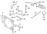 Radiator - Mercedes-Benz (163-500-04-04)