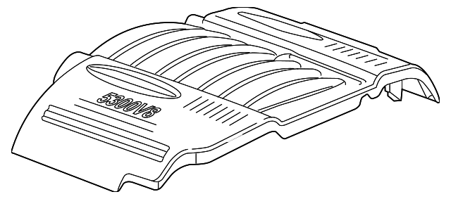 Mercedes 1120100067 Engine Top Cover V6R129 SL