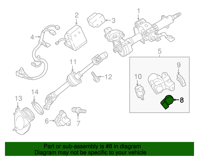 20122017 Toyota Camry Ignition Switch 8445006020 Toyota Parts