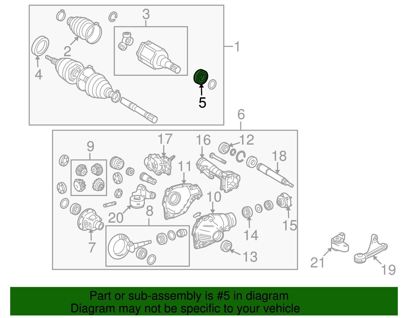 Axle Shaft Assembly Dust Shield - Toyota (41336-0C010)