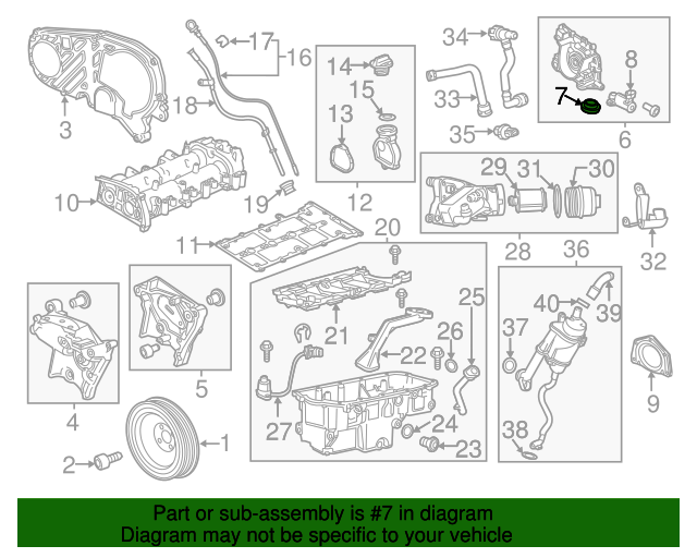 Oil Pump Gasket GM (55589549)