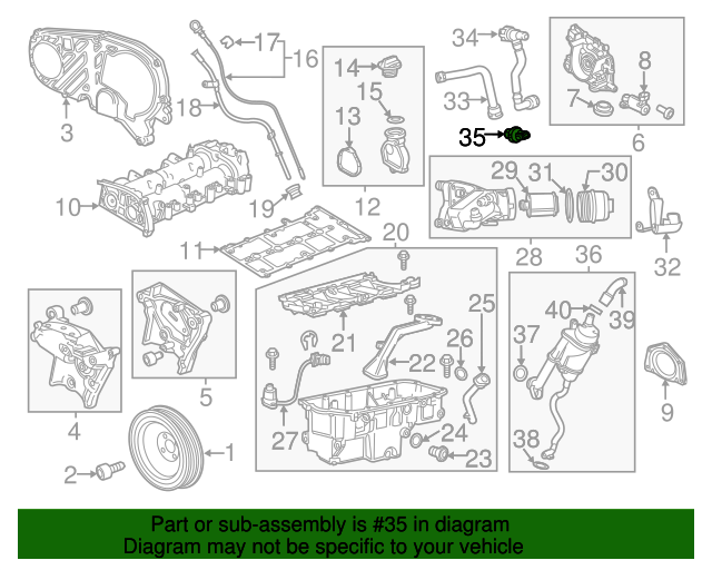 55573719 GM Oil Pressure Sending Unit GM Parts Store