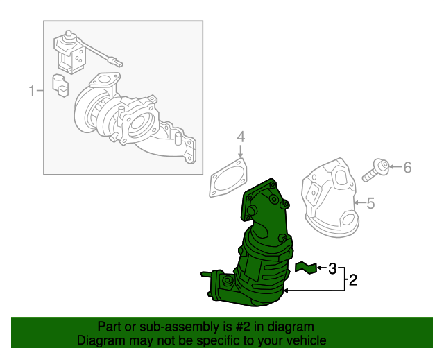 285102G515 Catalytic Converter 20162018 Kia Sorento Kia.Parts Store