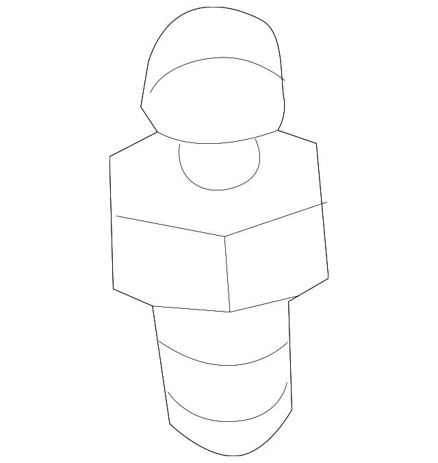 Air Conditioning System Valve Core - GM (96961783)