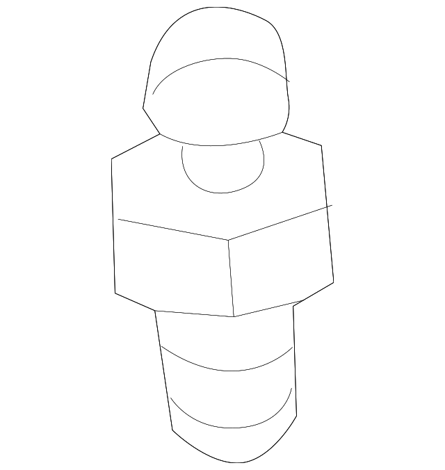 Air Conditioning System Valve Core - GM (96961784)