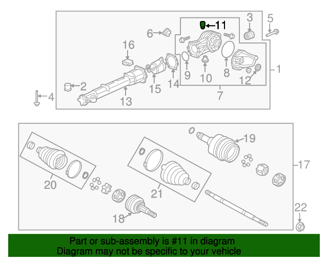 20072017 GM Transfer Case Vent 19132947 Auto Parts Express