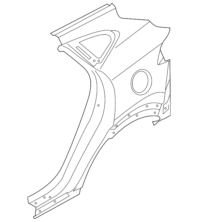 2022-2024 Hyundai Tucson Quarter Panel 71503-N9C00 | OEM Parts Online