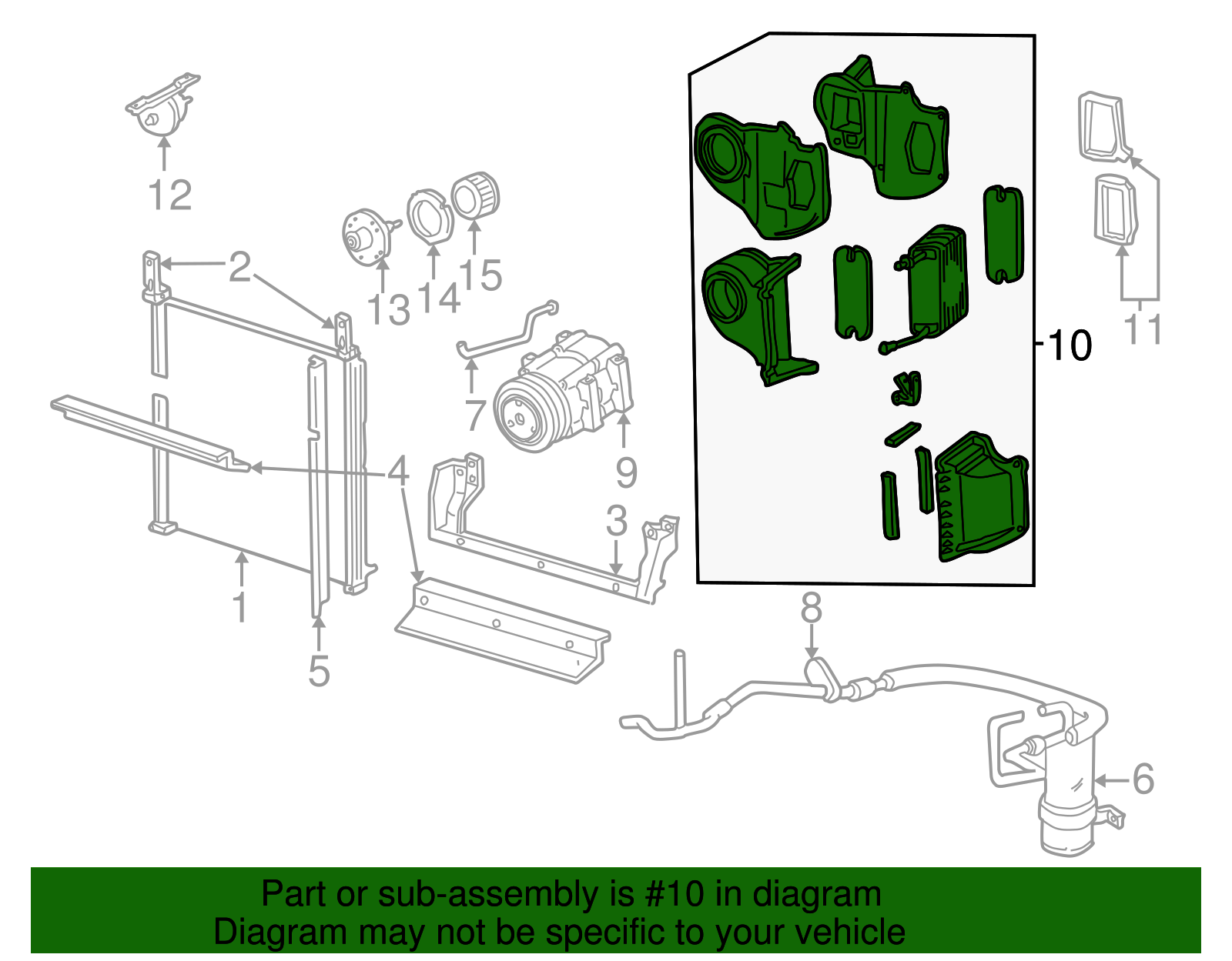 Housing Assembly - Ford (YL5Z-19850-CC)