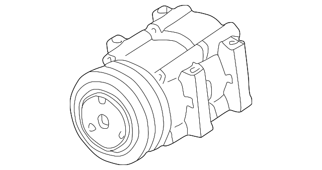 A/C Compressor - Ford (E8TZ-19703-A)