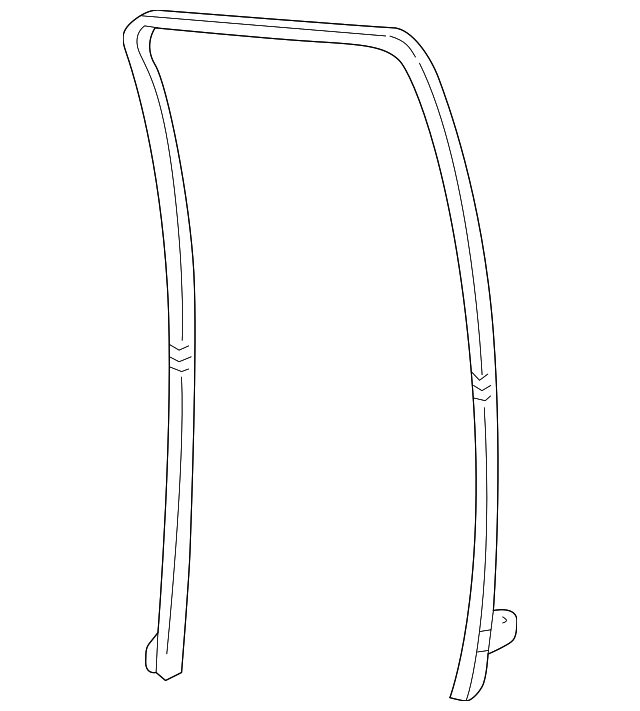 Run Channel - Ford (YL3Z-1625767-AA)