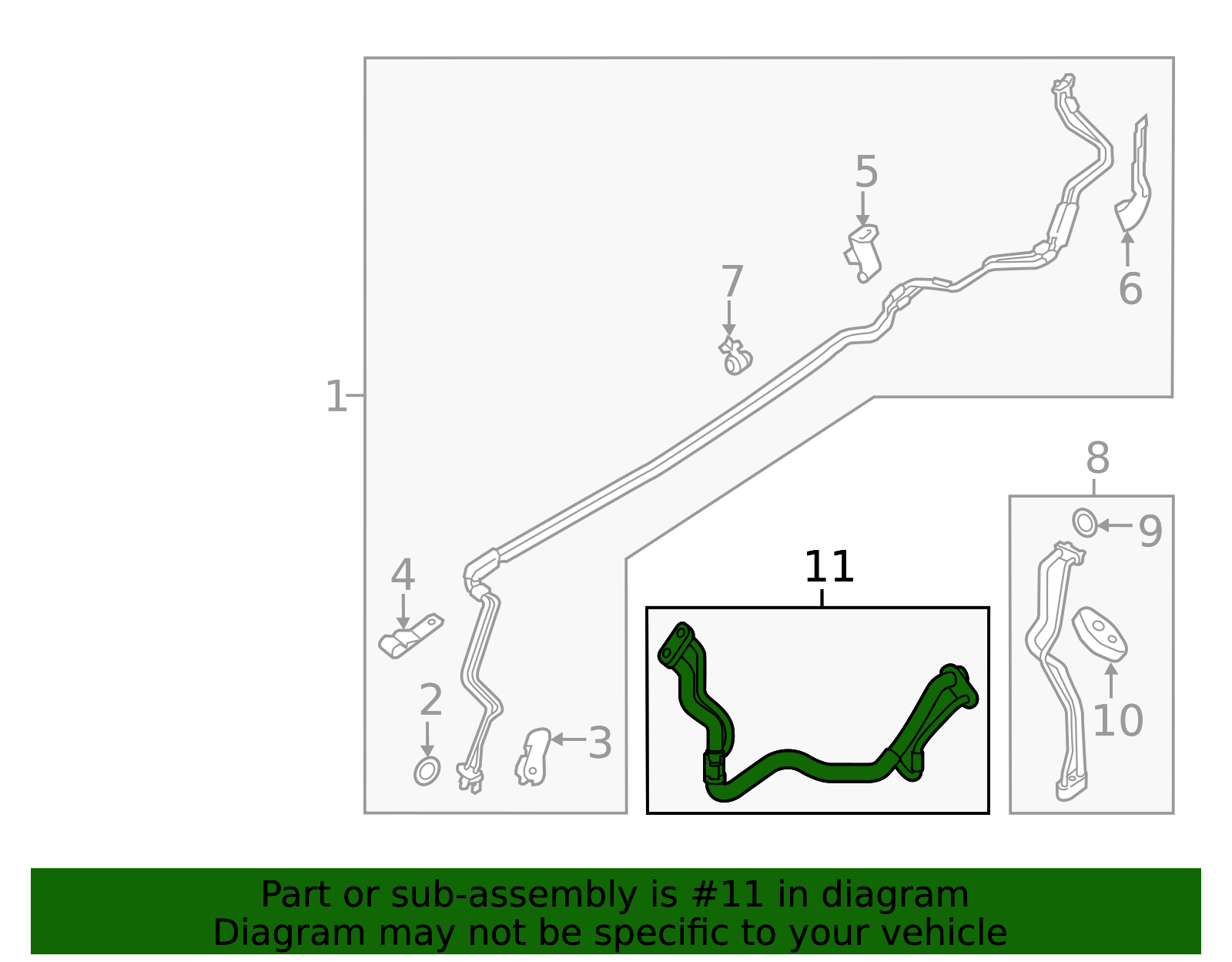 2018-2020 Infiniti QX60 Pipe 92446-9NC1A | Faulkner Infiniti of Willow ...