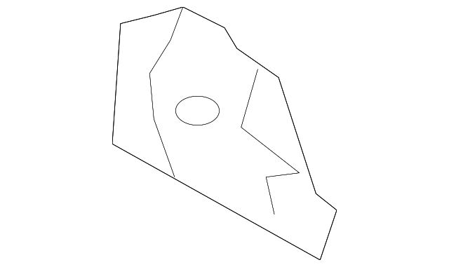 Driver Side Quarter Panel Bracket - GM (95999969)