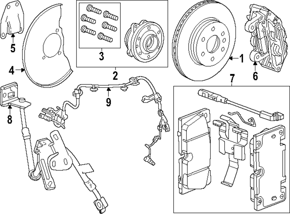 Genuine GM Brake Hose 85539474 | eBay