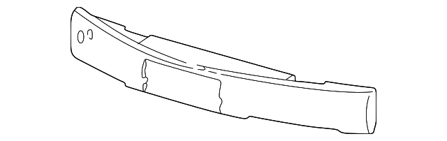 Bumper Impact Absorber - Ford (YF1Z-17754-BA)