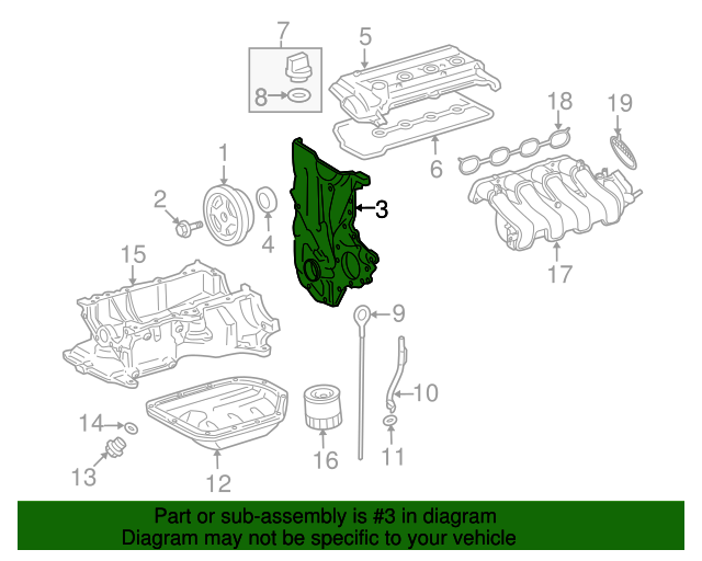 1510021043 Oil Pump 20122018 Toyota Yaris Lithia Toyota Parts