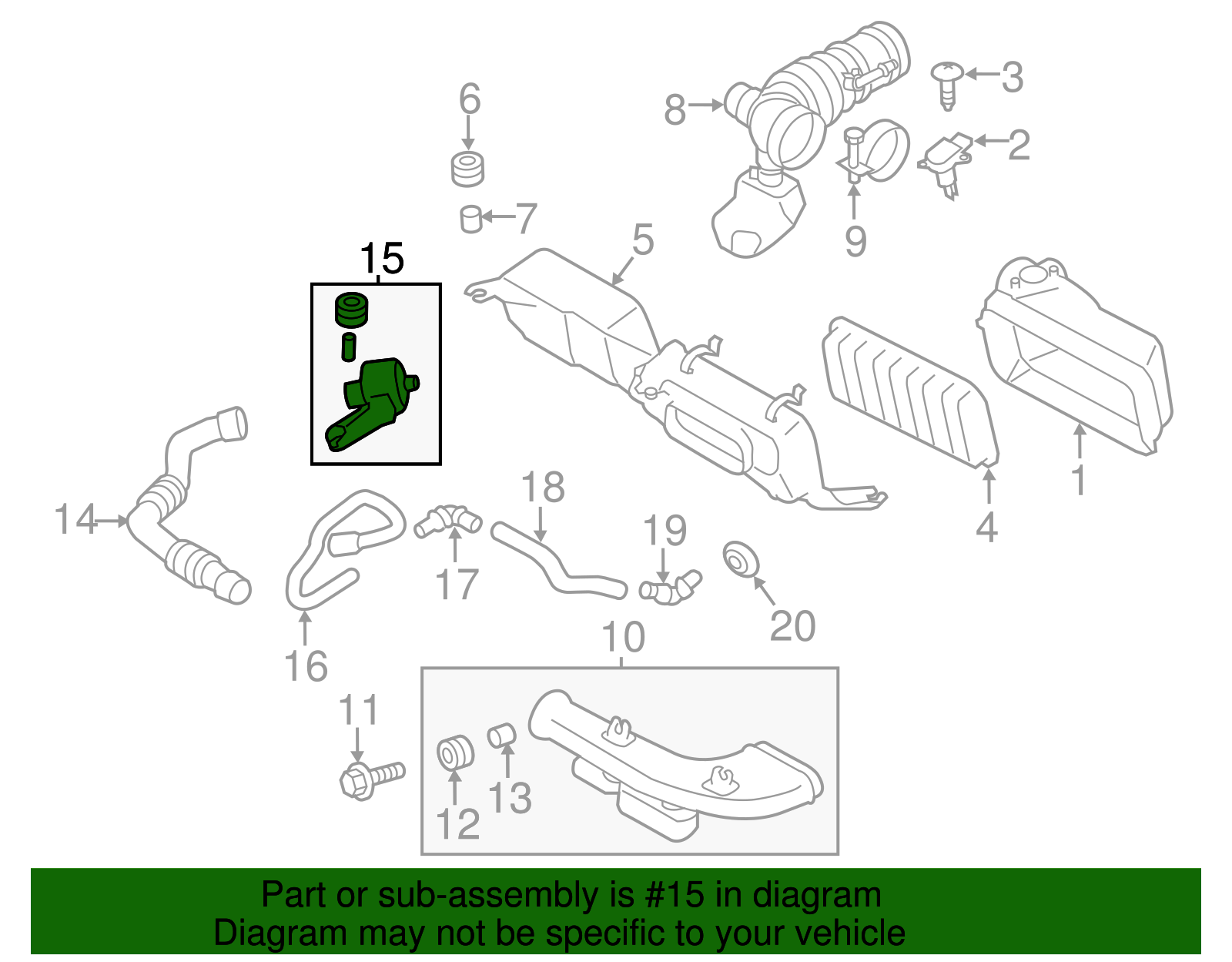 Air Filter Housing (Lower) - Scion (SU003-01215)