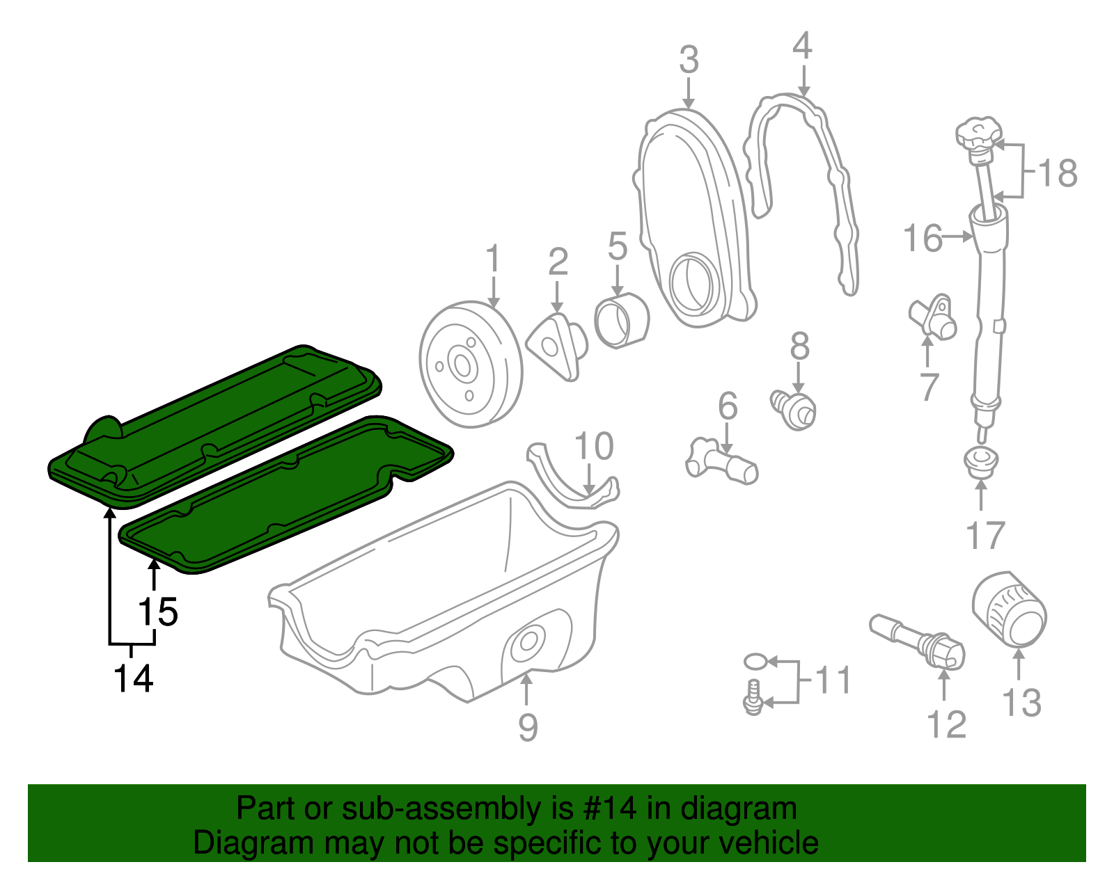 Valve Cover - GM (12363166)