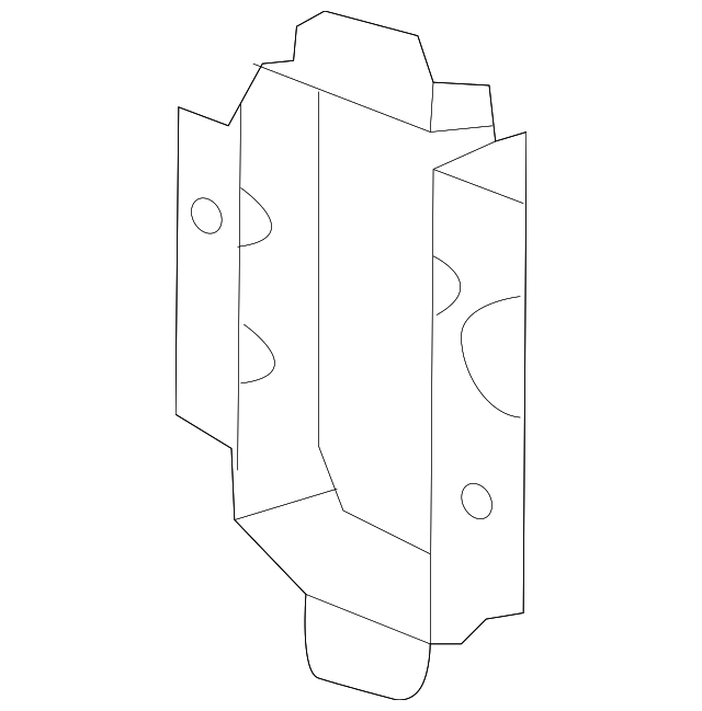 Suspension Subframe Reinforcement Bracket - GM (96846507)