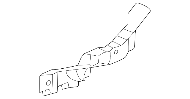 Front Passenger Side Lower Wheelhousing Reinforcement - GM (96846306)