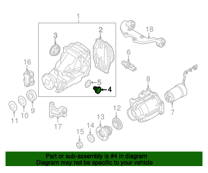 2007-2012 Mazda CX-7 Drain Plug 0810-17-121 OEM Parts Online