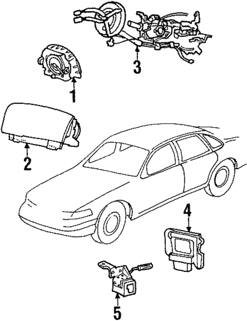 Inflator Module - Ford (YW7Z-54044A74-AAB)