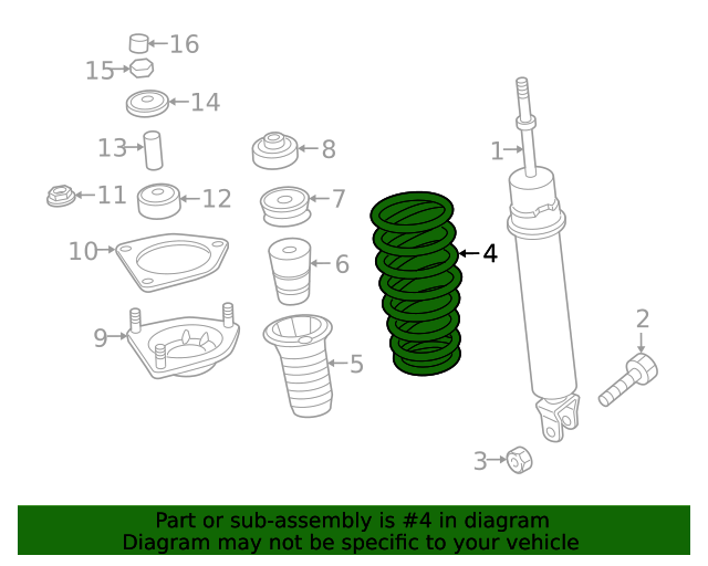 20162023 Mazda MX5 Miata Coil Spring NB2N34011