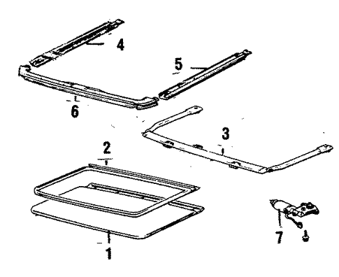 Sunroof for 1985 Toyota Celica #0