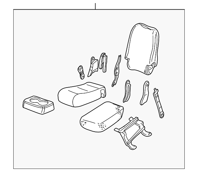 Seat Assembly - GM (88941153)