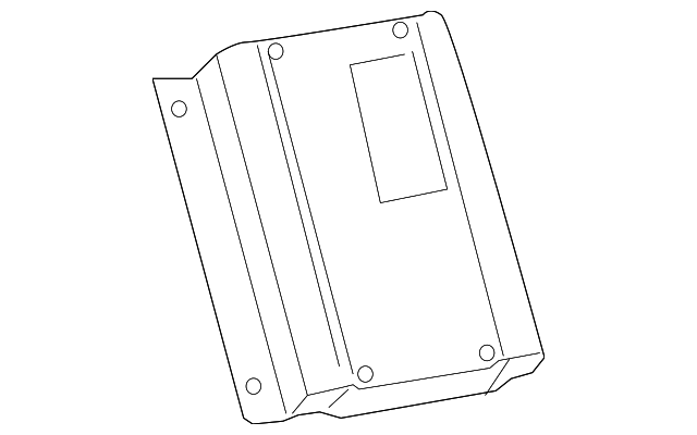 Rear Radio Speaker Amplifier - GM (93356049)