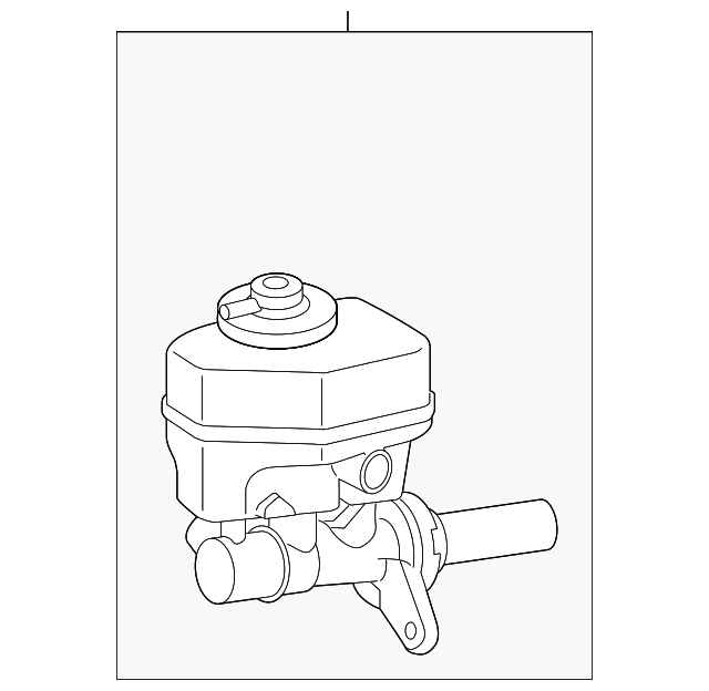 20162022 Toyota 4Runner Master Cylinder Assembly 4720160A22 Toyota