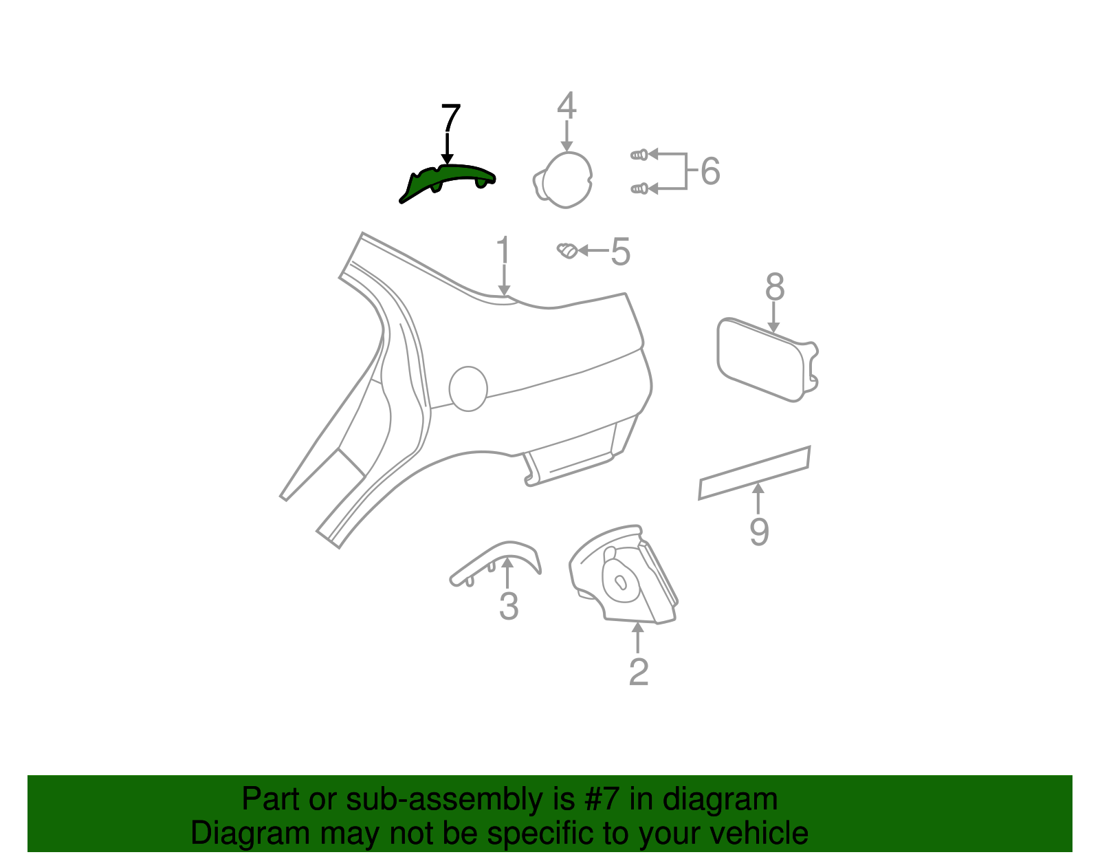 Baffle - Buick (25714659)
