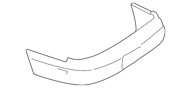 Fascia, Rear Bpr - GM (88895862)