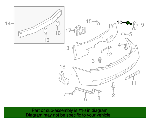New Fender Liners For 2003-04 Infiniti M45 Front Left /& Right Front Section