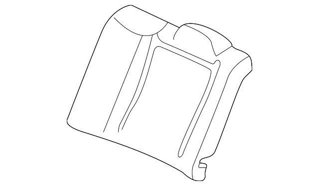 Honda Genuine 81144-S0A-J01ZG Headrest Lock Guide