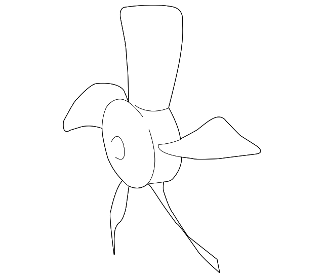 Fan Blade - Toyota (16361-0D090)
