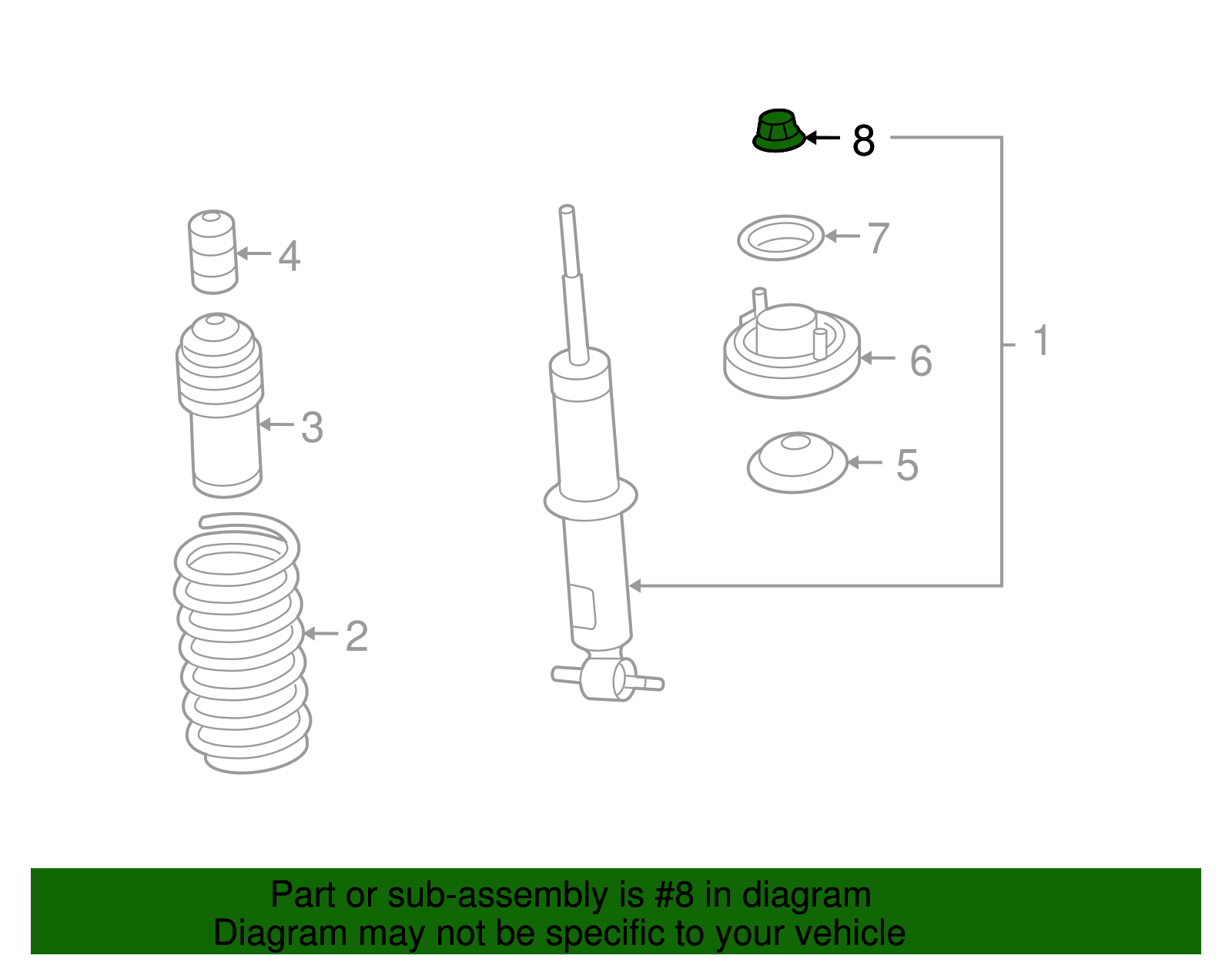 Multi-Purpose Nut - GM (11516781)