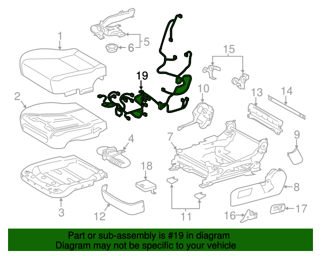 82192-50440 - Harness - 2013-2017 Lexus | MyLexusParts 