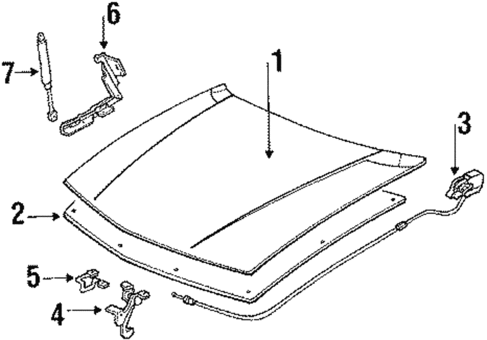 Release Cable - GM (20650823)