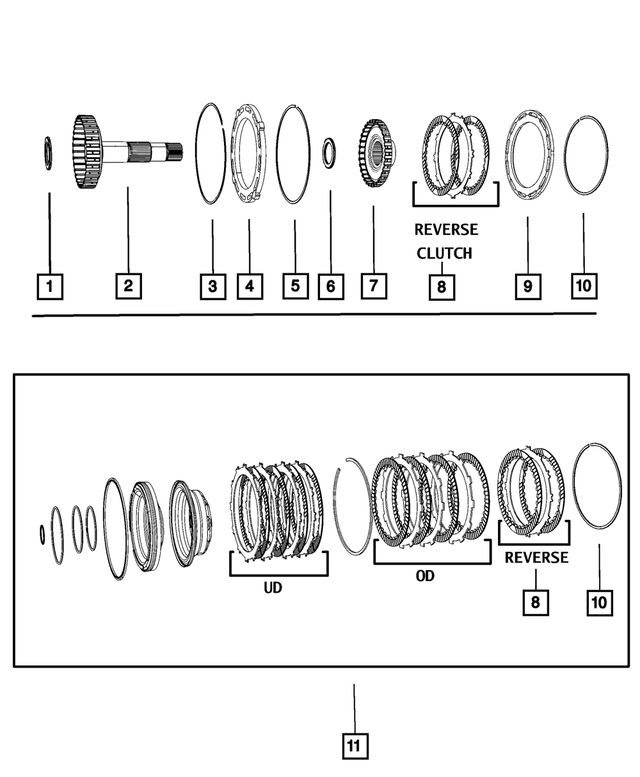 4799117 Transmission Snap Ring 20012024 Mopar Factory MOPAR Direct