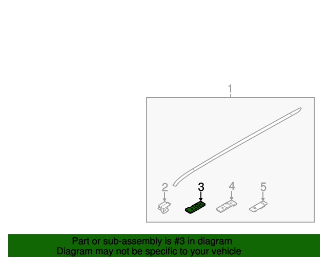 87230B2010 Roof Molding Bracket 20142024 Kia Soul Kia.Parts Store