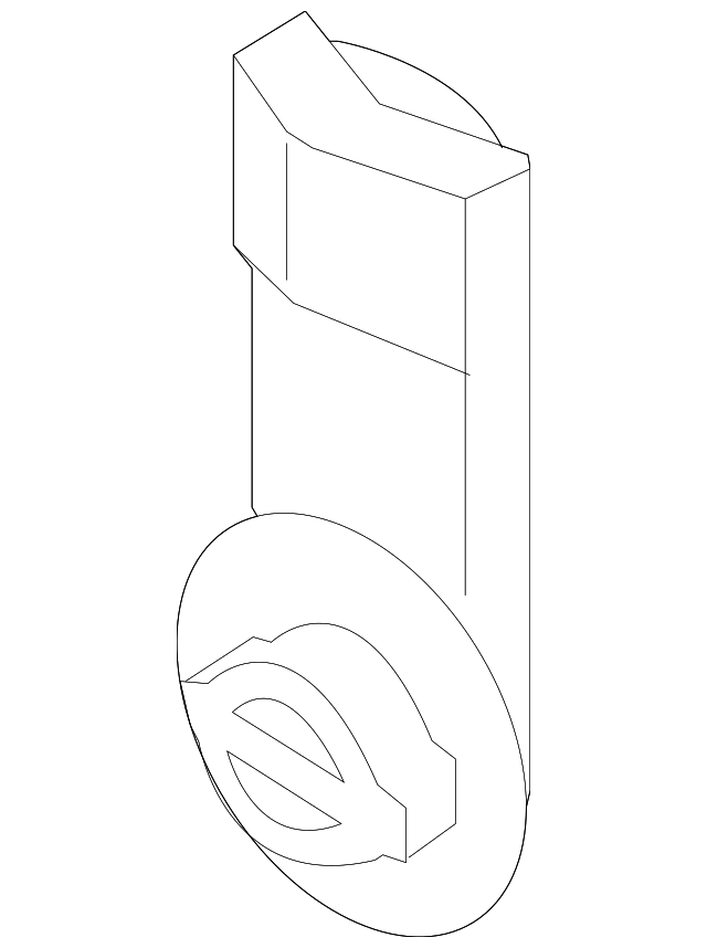 Latch, Rear Body Fuse Black Acc Dr - GM (90253990)