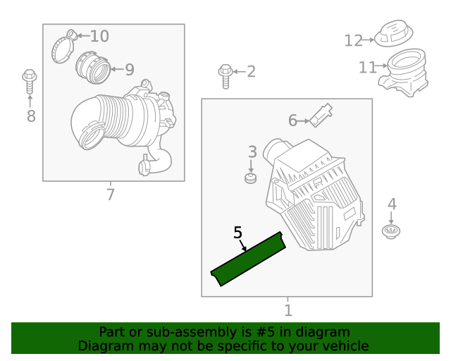 2018-2024 Land Rover Air Filter LR071942 | OEM Parts Online